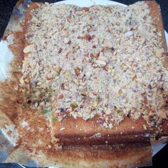A picture of Eggless Mawa Tea cake.
