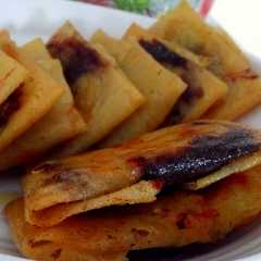 A picture of Cokian *coklat durian* kriuk.