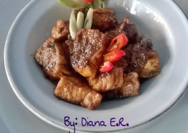 Resep Tahu Tek ala Situbondo Anti Gagal