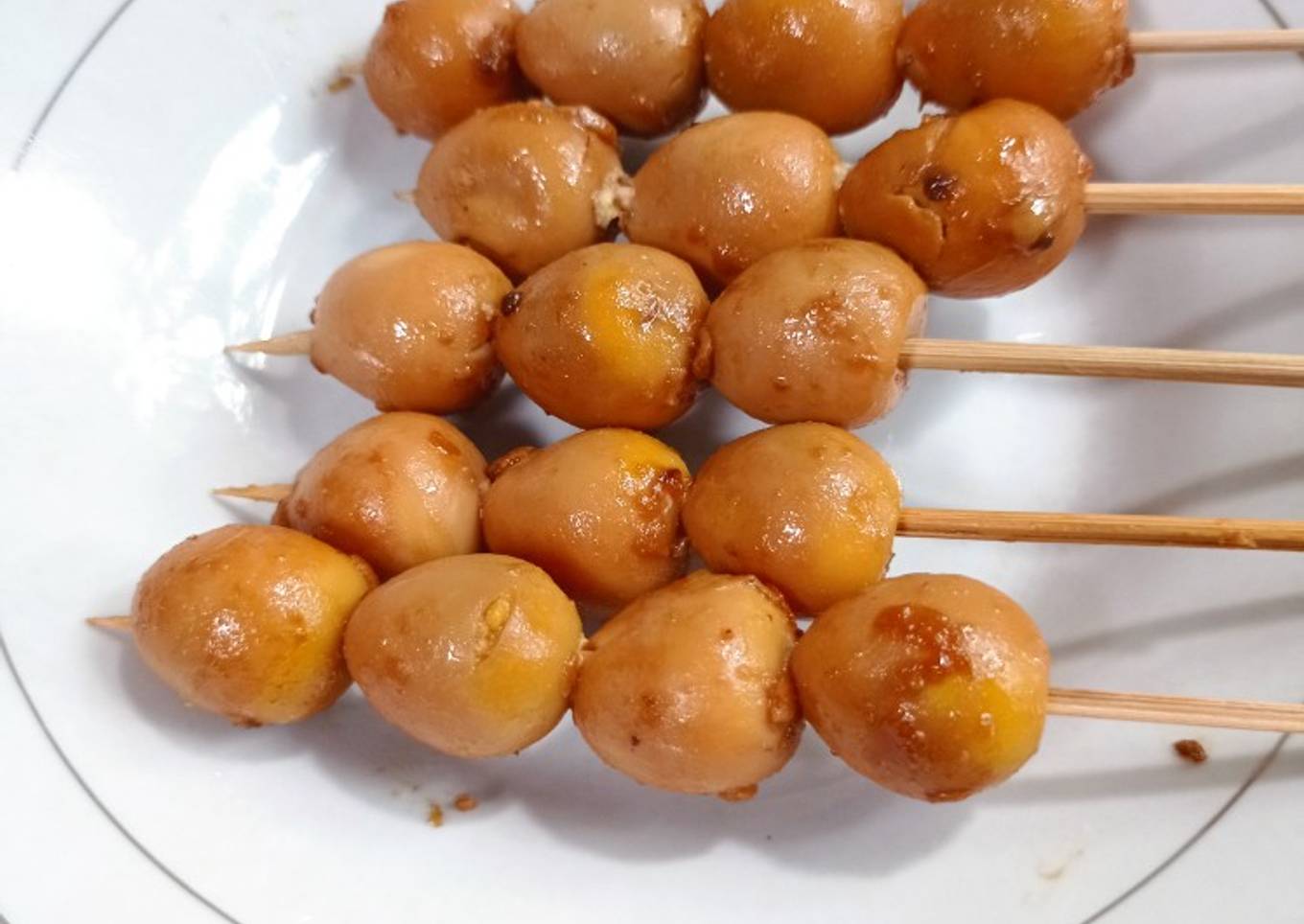 Sate telur puyuh
