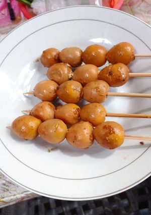 Foto resep Sate telur puyuh