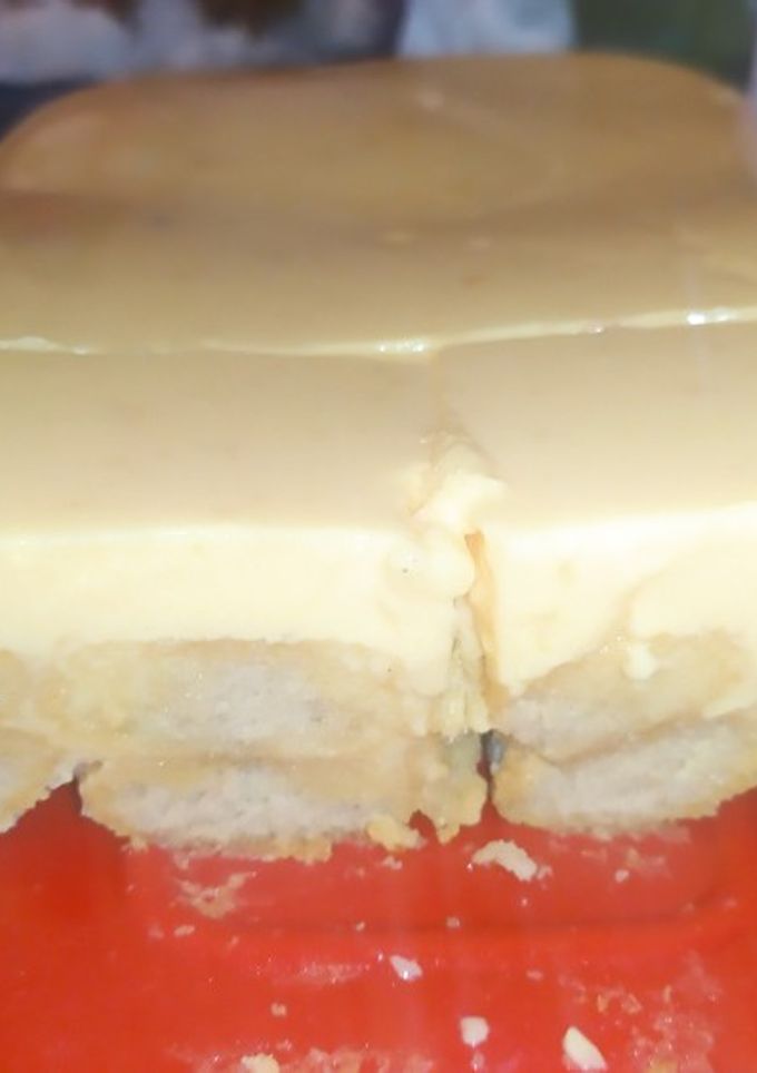 Una foto de Flan con vainillas