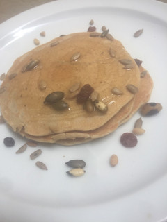 Una foto de Pancakes de avena