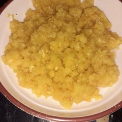 A picture of Anday ka halwa.