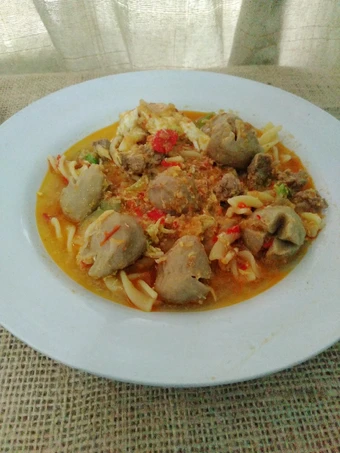 Cara Gampang Menyiapkan Resep Seblak bakso daging yang Menggugah Selera Anti Ribet, Menggugah Selera