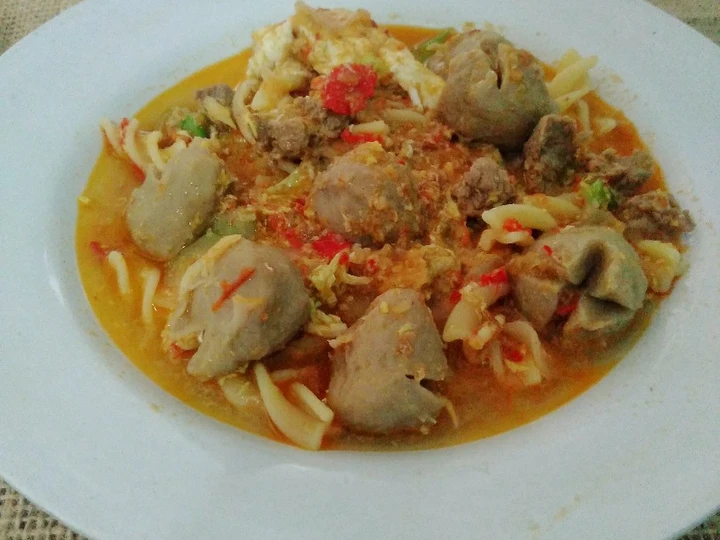 Cara Gampang Menyiapkan Resep Seblak bakso daging yang Menggugah Selera Anti Ribet, Menggugah Selera