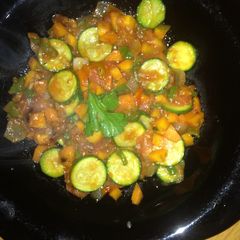 A picture of Fried vegetables.