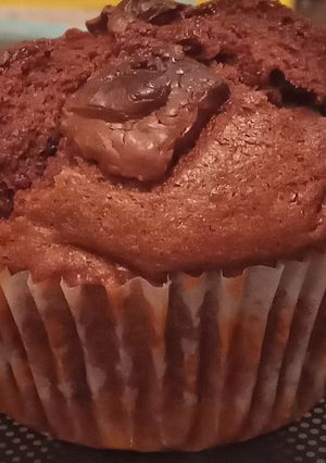 A picture of Double chocolate muffins 🍫.
