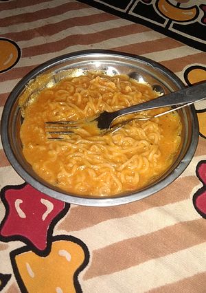 A picture of Makhani Maggi recipe.