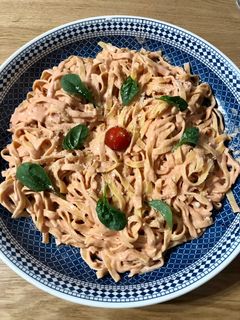 Une photo de Tagliatelles à la crème de parmesan 🇮🇹