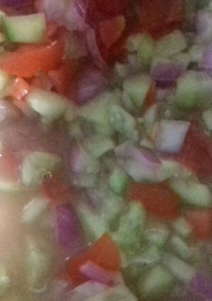 عکسی از دستور سالاد شیرازی