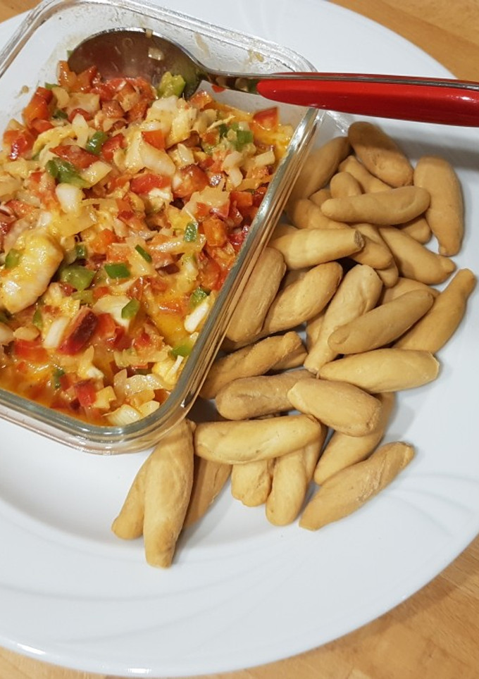 Una foto de Salpicón de rape y gambas