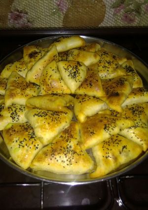 صورة لوصفة معجنات بطاطا ولحمه 😍