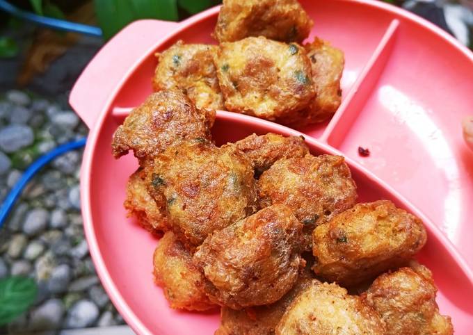 Resep Perkedel Ayam Isi Sosis Oleh Mamak Malas Ribet Cookpad