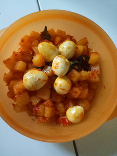 Foto resep Kentang balado telur puyuh