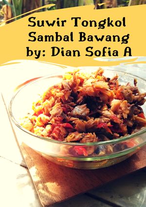 Foto resep Suwir Tongkol Sambal Bawang