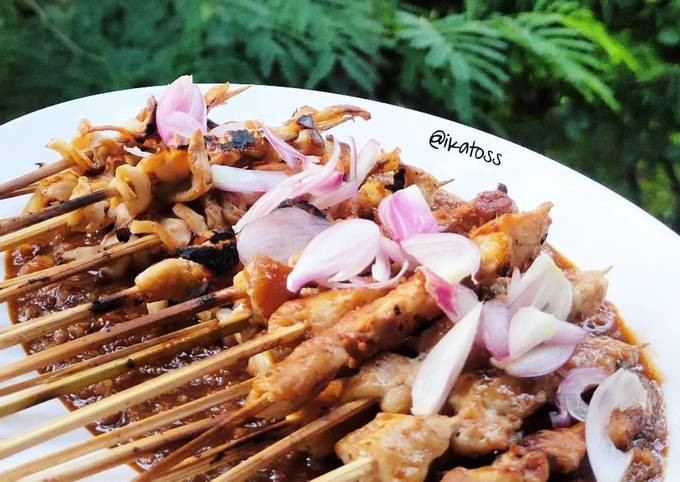 Resep SATE AYAM &amp; SATE JAMUR, Menggugah Selera