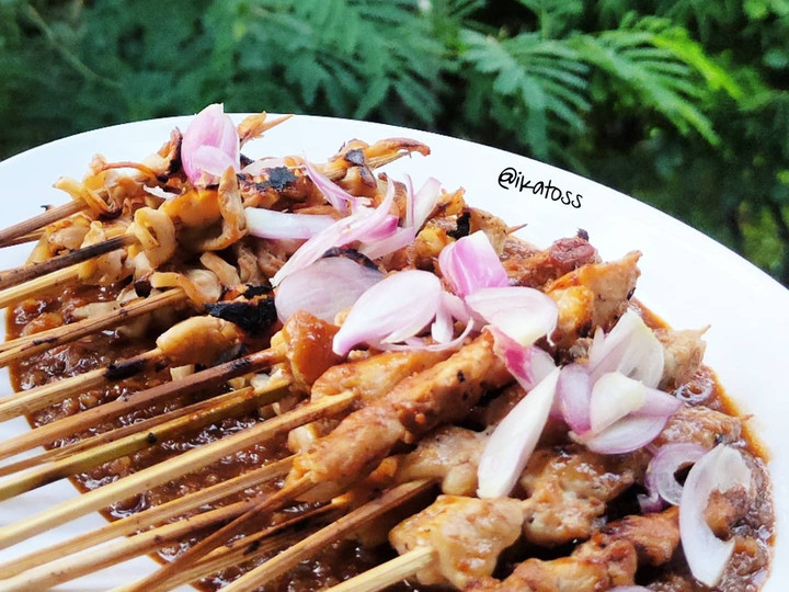 Resep SATE AYAM &amp;amp; SATE JAMUR, Menggugah Selera