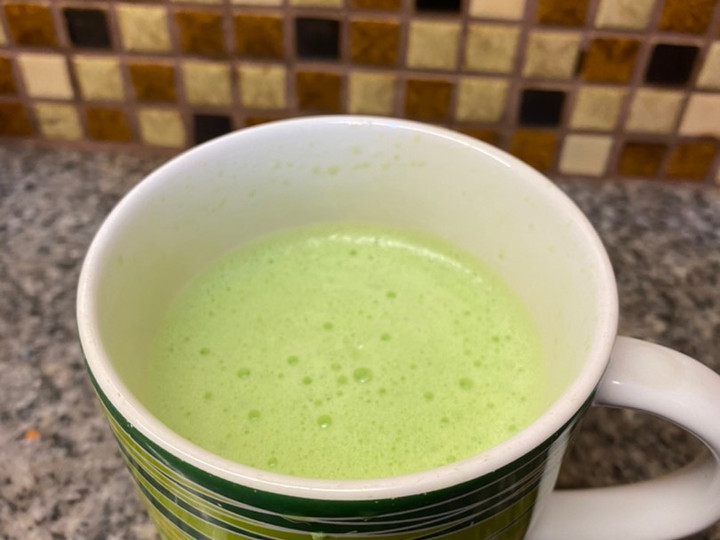 Cara Gampang Menyiapkan Thai Milk Green Tea 😋 Anti Gagal