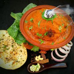 A picture of Smoky Gobhi Musallam In Nawabi Style.