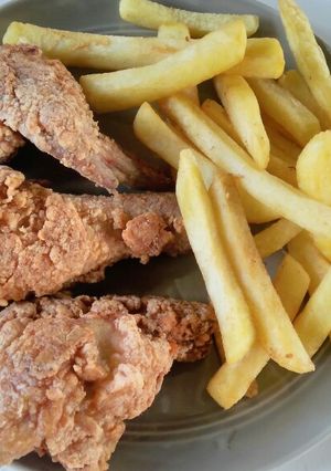 Foto resep Ayam goreng tepung