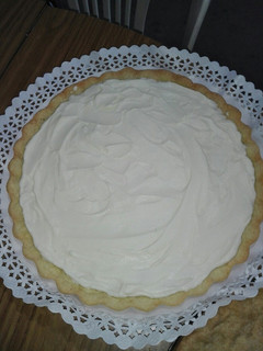 Una foto de Crema chantilly