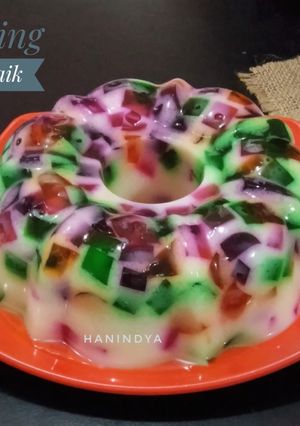 Foto resep Puding Mozaik