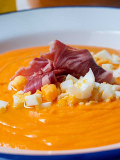 Una foto de Salmorejo