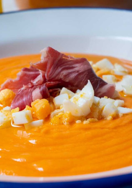Una foto de Salmorejo