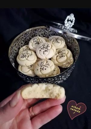 عکسی از دستور شیرینی برنجی الهام پز