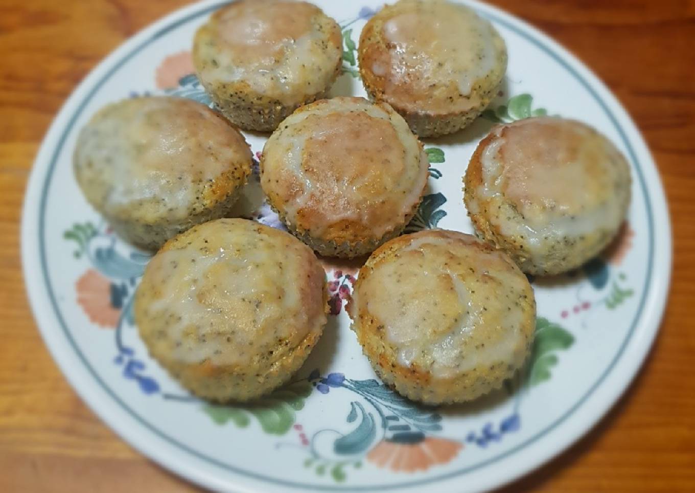 Cupcakes de limón con poppy seeds
