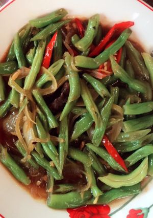 Foto resep Buncis Asam Manis
