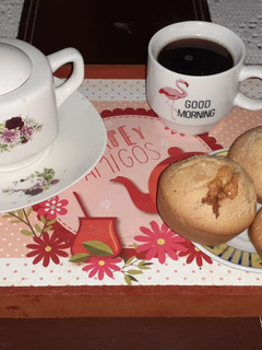 Una foto de Muffins con Dulce de Leche