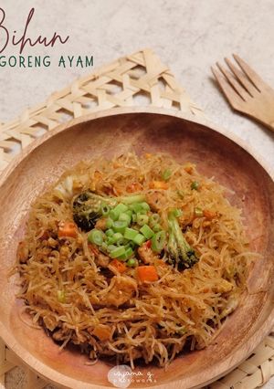 Foto resep Bihun Goreng Ayam