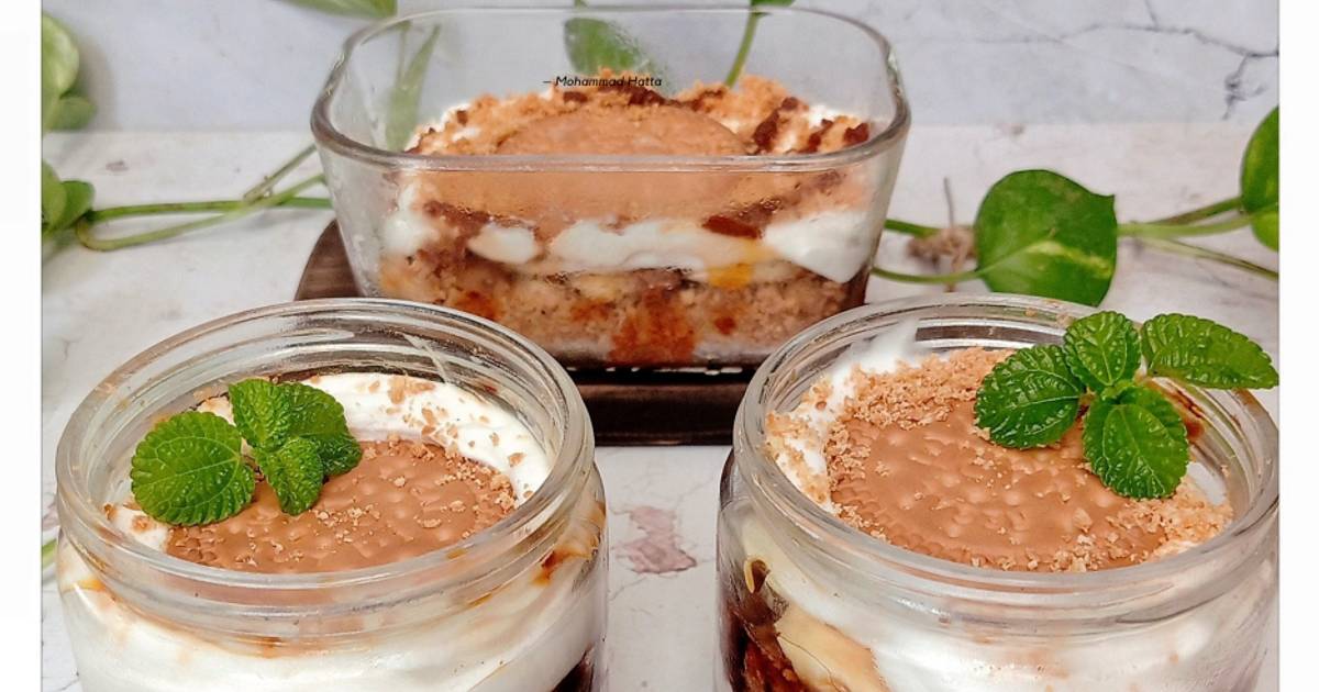 Resep Banoffee Pie Dessert Box Oleh Rini Julia Cookpad