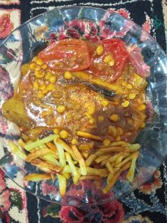 عکسی از دستور خورشت قیمه بادمجون