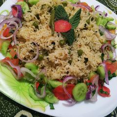 A picture of Mater pulao.