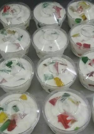 Una foto de Gelatina mosaico
