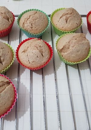 Una foto de Muffins esponjosos de rosas semidaludables
