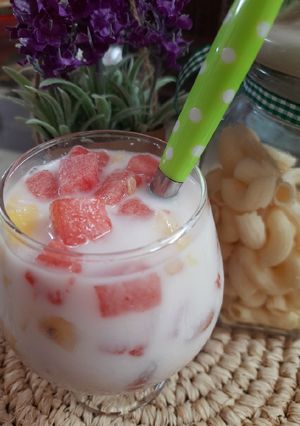 Foto resep Es Semangka Susu