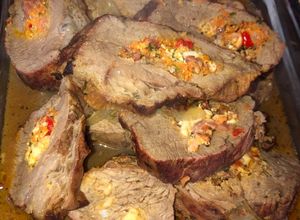 Una foto de Colita de Cuadril Rellena