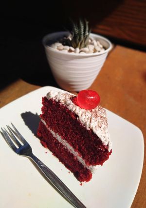 Foto resep Red Velvet Cake ala cafe simple, mudah, yummy