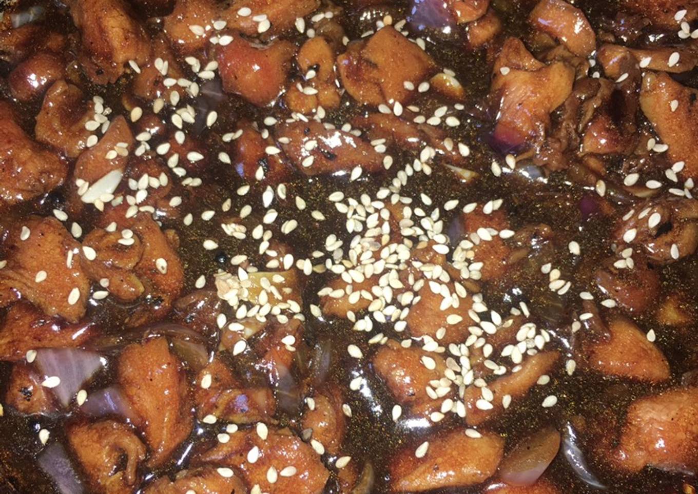 Chicken teriyaki🍗