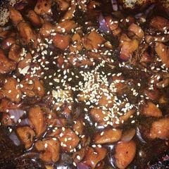 Chicken teriyaki🍗 A picture of Chicken teriyaki🍗.