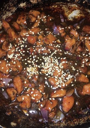 A picture of Chicken teriyaki🍗.