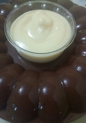 Foto resep Puding bronis