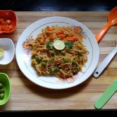 A picture of Vermicelli upma.