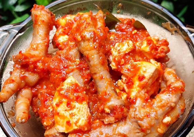 Resep Sambal Ceker Tahu Oleh Armina Puji Utari Cookpad