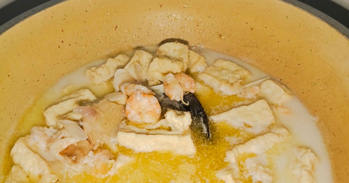 Lodeh Udang Tahu Simple