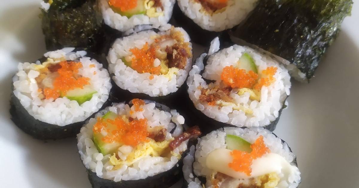 93 resep sushi abon enak dan sederhana Cookpad